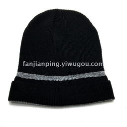 雙層8字交花毛線男款針織休閑運動滑雪帽 陽光帽業 義烏國際商貿城四區 義烏購 議價產品